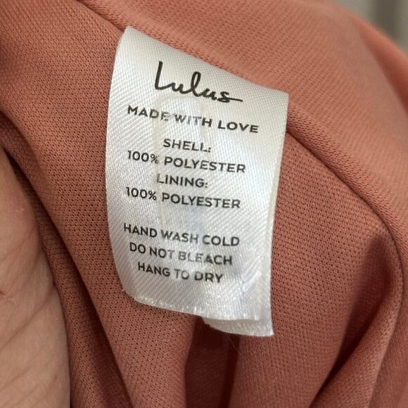 Lulus Women's Pink Garden Of Romance Floral Burnout Strapless Maxi Dress Size S - Picture 7 of 10